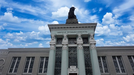 Architecture in Russia Moscowのeditorial素材