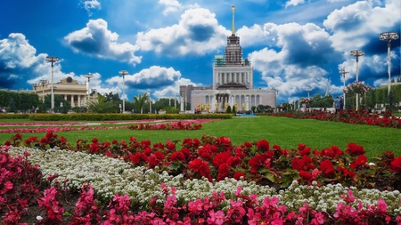 Architecture in Russia Moscowのeditorial素材