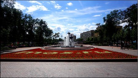 Architecture in Russia Moscowのeditorial素材