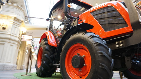Tractor on saleのeditorial素材