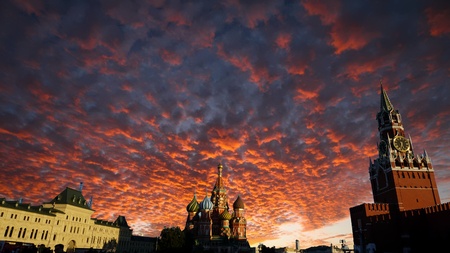 Russia Moscow, Red square.の写真素材