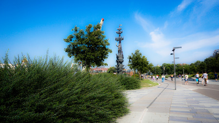 Russia Gorky parkのeditorial素材