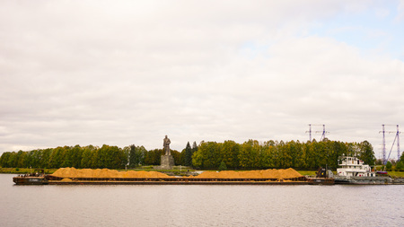 Autumn season in Russia Moscowのeditorial素材