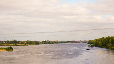 Autumn season in Russia Moscow