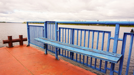 Autumn season in Russia Moscowの写真素材