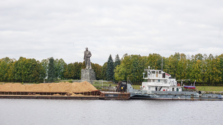 Autumn season in Russia Moscowのeditorial素材