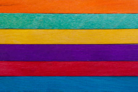 Texture Of  Colorful Plankの写真素材