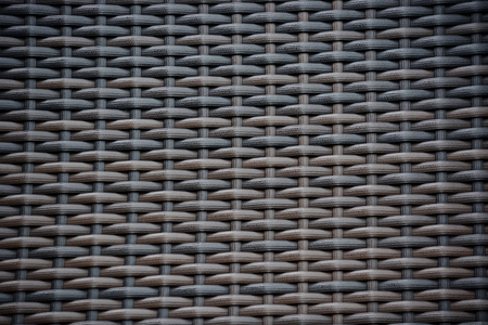 Striped weave Dark tone backgroundの写真素材