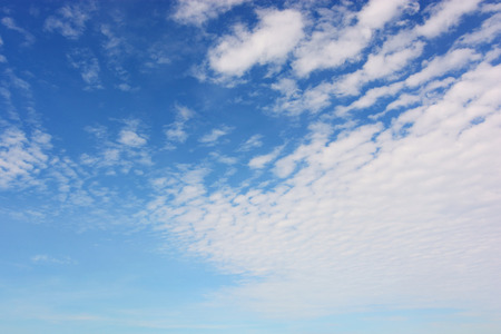 Blue sky and clouds natural background