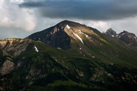 View of mountain at Interlaken ,Switzerland