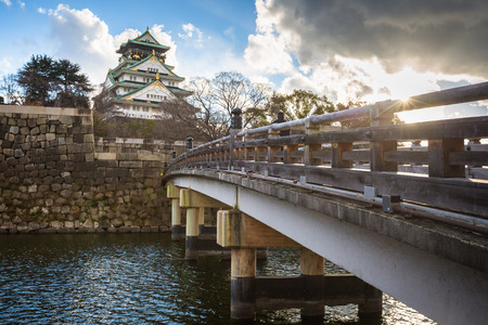 Osaka Castle is one of Japan's most famous landmarks located in Osaka ,Japanのeditorial素材