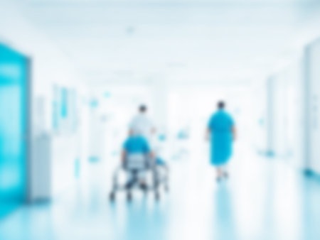 Blurred Hospital Clinic Backgroungの素材