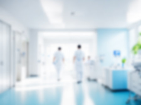 Blurred Hospital Clinic Backgroungの素材