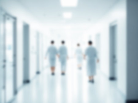 Blurred Hospital Clinic Backgroungの素材