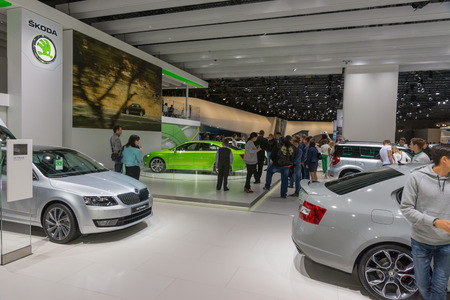 The international motor show in Moscow. 2014. General view.のeditorial素材