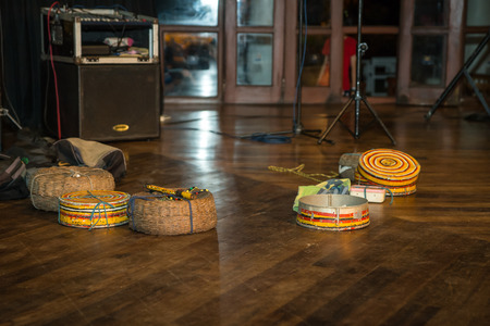 Sri Lanka. Kalutara - August 18, 2015. Performance of the Snake Charmer. Before the starting of...