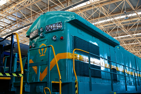 A train in 1970's.のeditorial素材