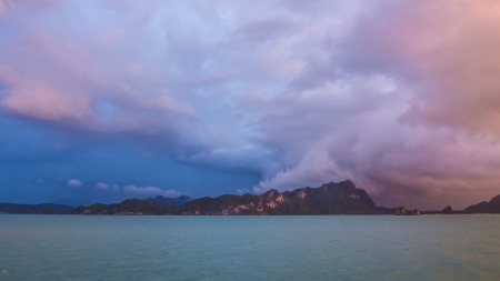 sea sunsetの写真素材