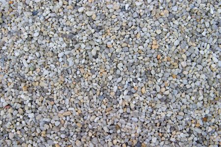 Closeup of pattern of gravel for backgroundの写真素材
