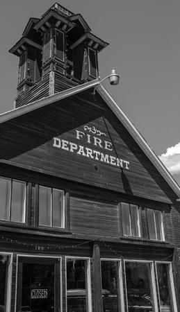 Fire Department Closed in Ridgway, Colorado #3のeditorial素材
