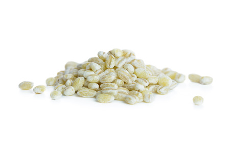 Pile of barley close up studio shotの写真素材