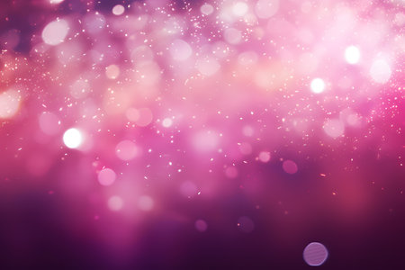 Soft and romantic pink and purple bokeh abstract wallpaper for Valentine's dayの素材