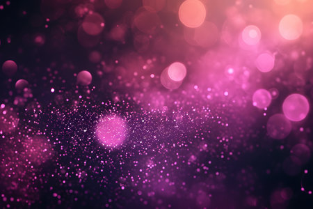 Soft and romantic pink and purple bokeh abstract wallpaper for Valentine's dayの素材