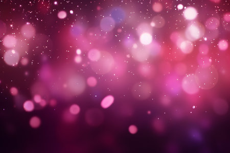 Soft and romantic pink and purple bokeh abstract wallpaper for Valentine's dayの素材