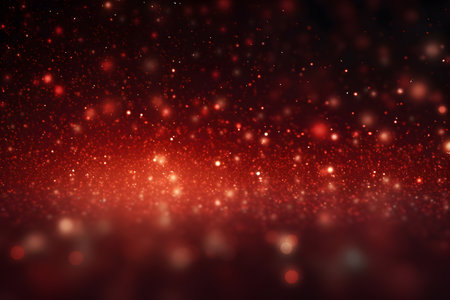 Dark red bokeh abstract wallpaper for Valentine's dayの素材