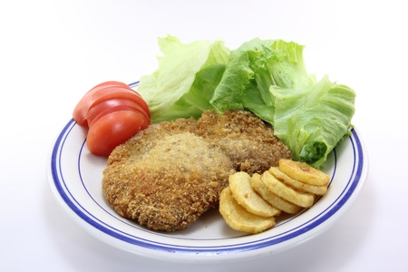 delicious pork cutlet の写真素材
