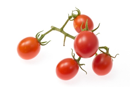 This is a picture of cherry tomatoes I have grown の写真素材