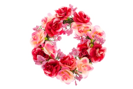 This is a photo of the rose Wreath.の写真素材