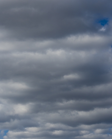 This is the cloudy sky of winter.の写真素材
