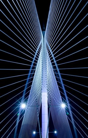 Nightview of a bridge in Putrajaya, Malaysia
