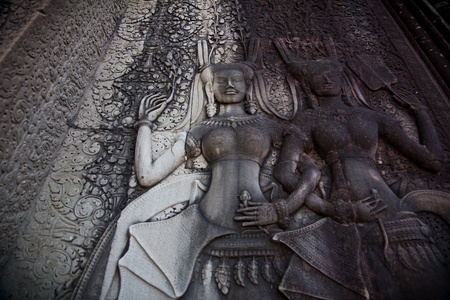 Apsara of Cambodiaの写真素材