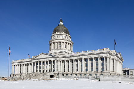 State Capitol of Utah, Salt Lake Cityの写真素材