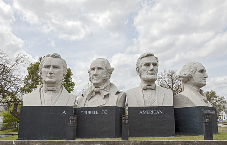 American Statesmanship Park in Houston, Texasのeditorial素材