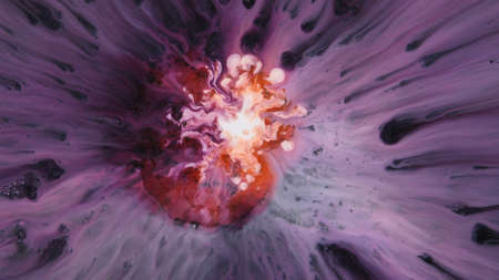 Abstract colorful background of spreading flowers. A unique screensaver picture. Background image....
