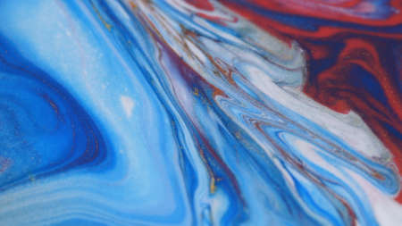 Abstract colorful background of spreading flowers. A unique screensaver picture. Background image. Acrylic paints. Alcohol ink.の写真素材