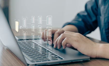 Data management system, Organizational document management, Data document digital file, Electronic...