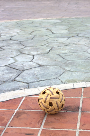 Rattan ballの写真素材