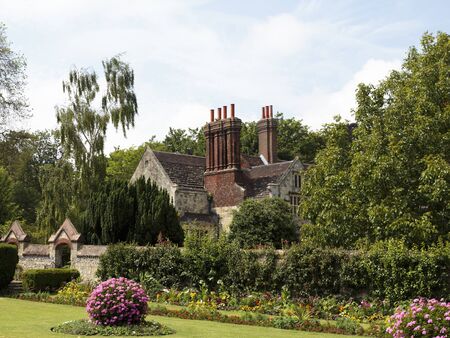 Southover Grange Gardens, Lewes, England, United Kingdomの写真素材