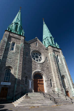 Sainte-Cecile Church, Montreal, Quebec, Canadaのeditorial素材