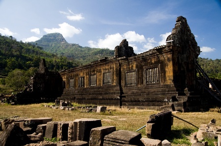 Wat Phu, Champasak, Laoの写真素材