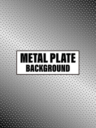 Metal plate background. Vector illustration. Eps 10. Black and white.のイラスト素材