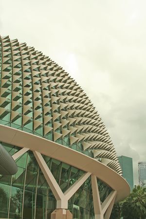 Sharp and pointy building design.の写真素材