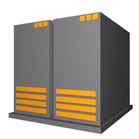 Server for business office symbols for diagrams and presentationsの写真素材