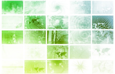 News and Media Overload Tech Abstract Backgroundの写真素材