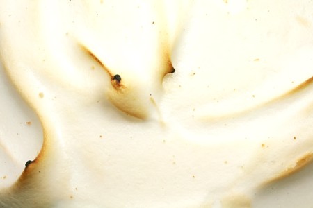 Meringue Pie or Coffee Foat Abstract Background of Foodの写真素材