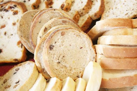 Bread Assorted Variety for a Healthy Breakfastの写真素材